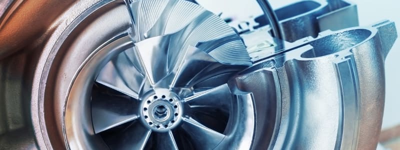 turbo d'une voiture moderne