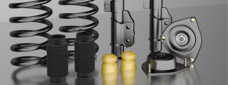 Rôle des coupelles d'amortisseur pièces détachées d'un kit de suspension