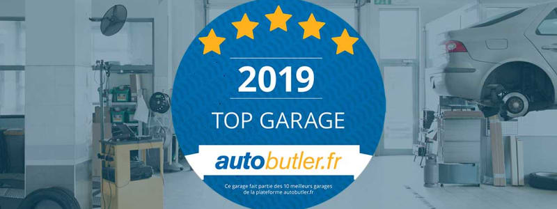 Sticker Top Garage autobutler.fr