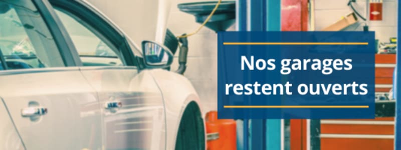 Nos garages sont ouverts sur autobutler