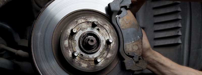 Bromsok, -skivor och belägg Bromsdelar på bil