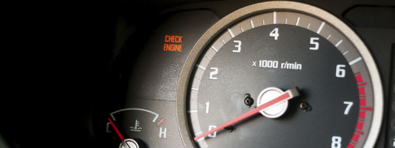 Förbered för bilservice Instrumentpanel i bil