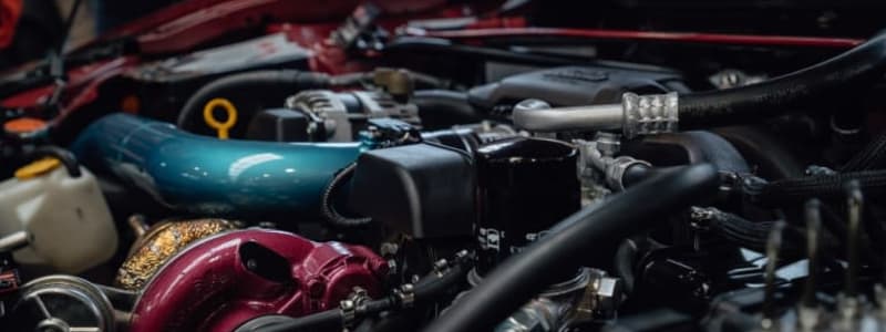 Turbo - vad ska man veta Närbild av turboladdare i motor