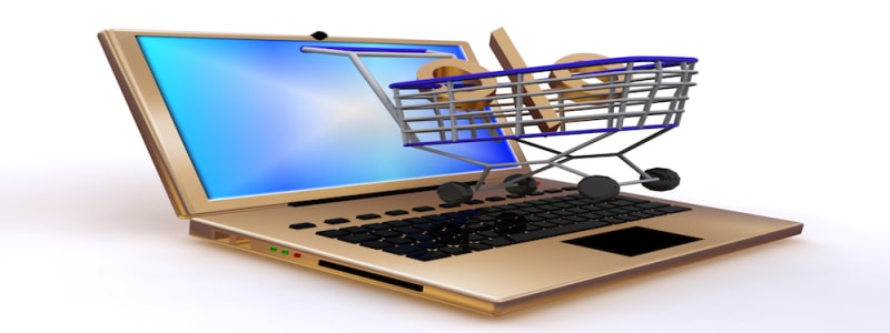 Spara pengar på bilreparation Dator, kundkorg och procenttecekn