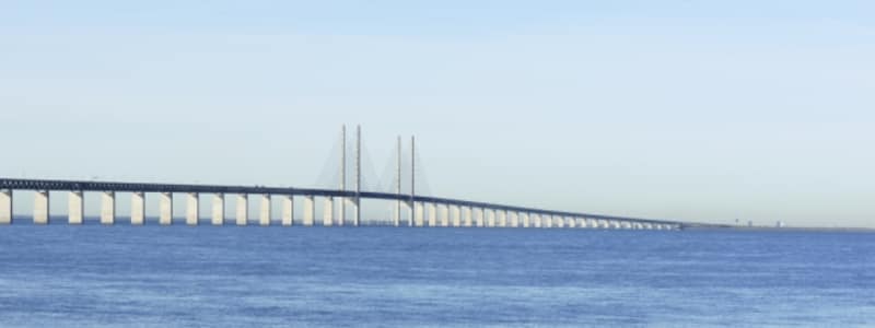 Øresundsbroen Bro mellem Danmark og Sverige
