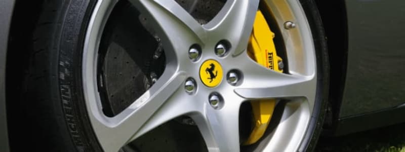 Comment peindre l'étrier de frein de ma voiture Etrier de frein de ferrari