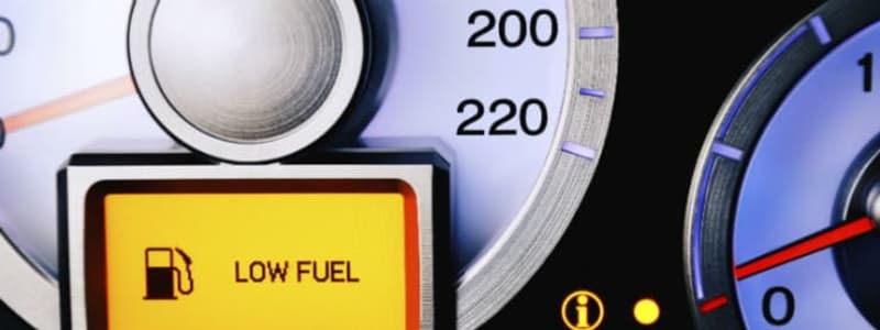 Low fuel levels See how you can save on your fuel