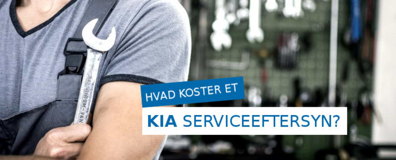 Pris på et Kia serviceeftersyn Kia serviceeftersyn pris