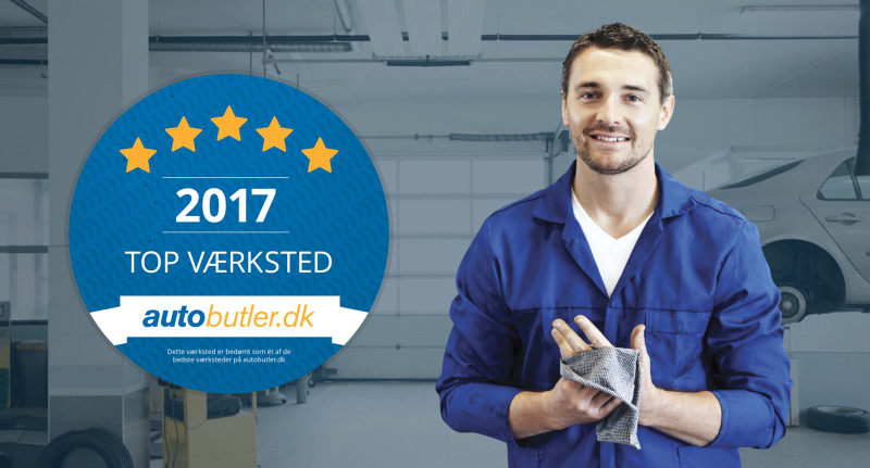 Danmarks bedste værksted 2017 Danmarks bedste værksteder 2017 - Se brugernes bedømmelse