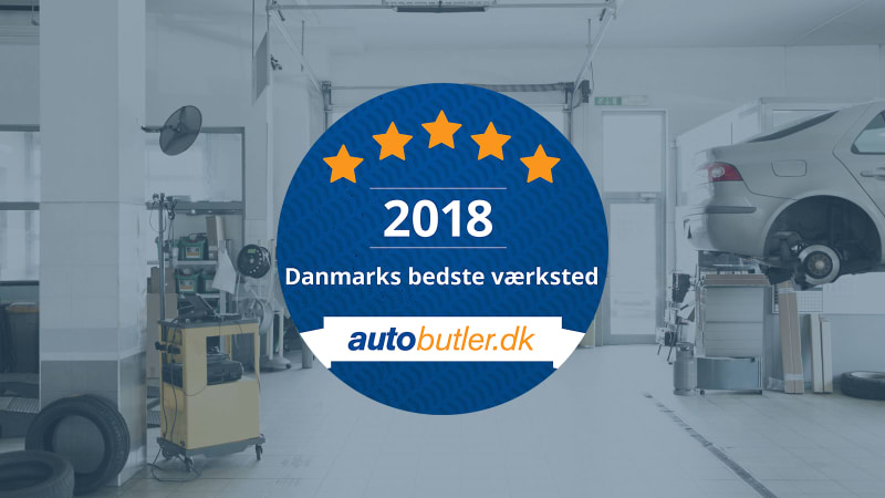Autobutler kårer DK's bedste værksted 2018 Danmarks bedste værksted 2018