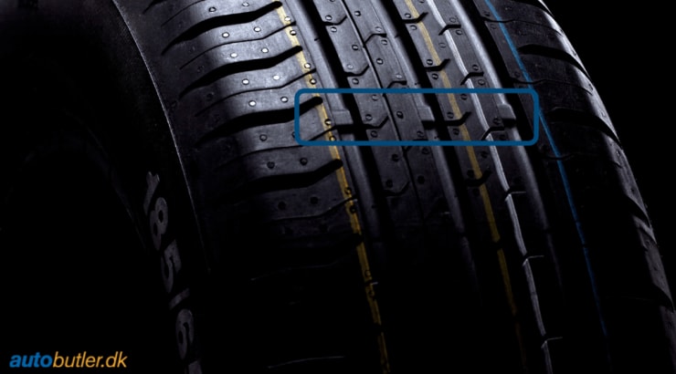 Dækmønster & slidemærke