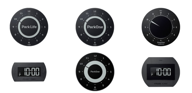 Park Life og PArkOne Automatiske P-skiver