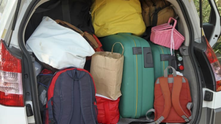 Need extra storage? Get a tow bar and a trailer