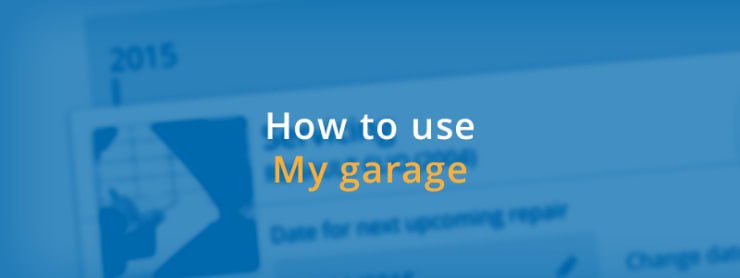 How to use My garage