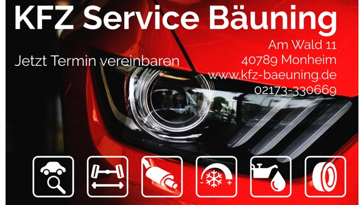 KFZ Service Bäuning logo