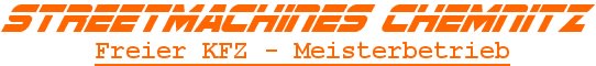 Streetmachines Chemnitz logo