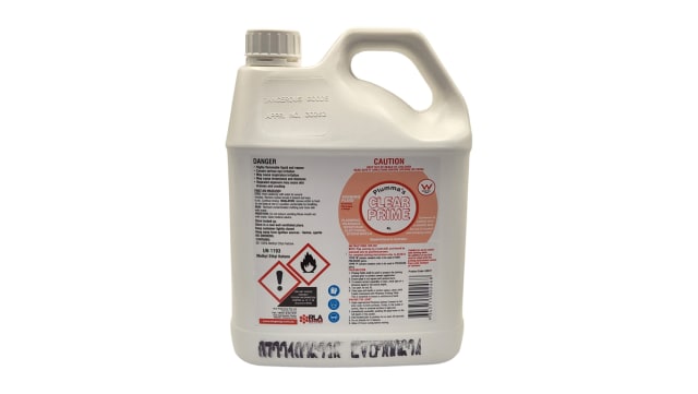 Clear Priming Fluid 4L