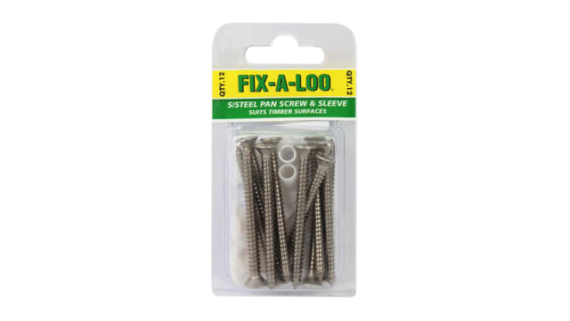 Pan Screws 63mm With Guards & Caps PK12