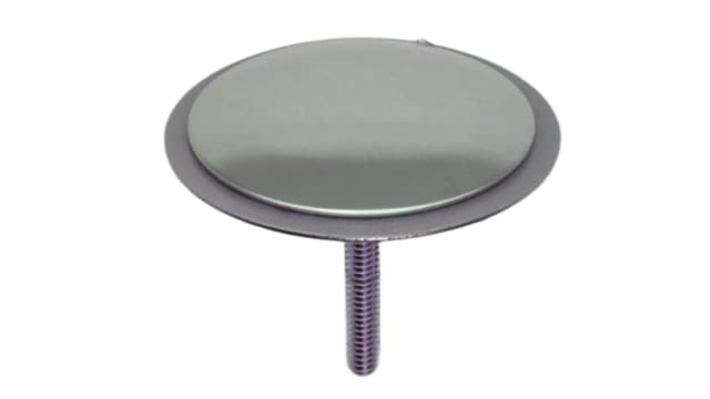 Cover Plate Basin Button Stainless Steel