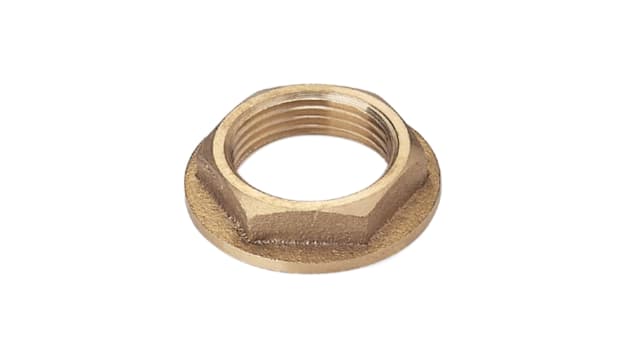 Brass Flanged Locknut