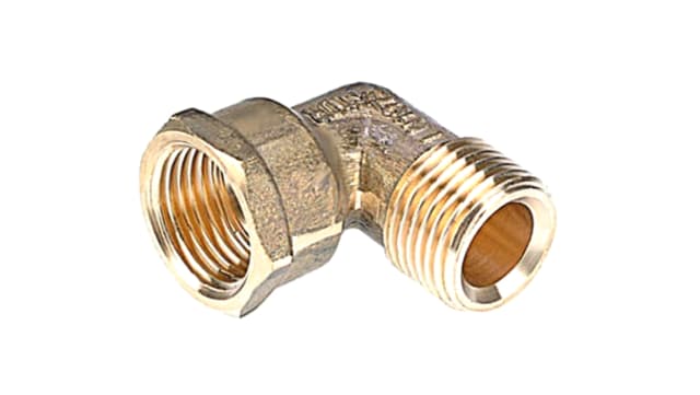 Brass Elbow M+F