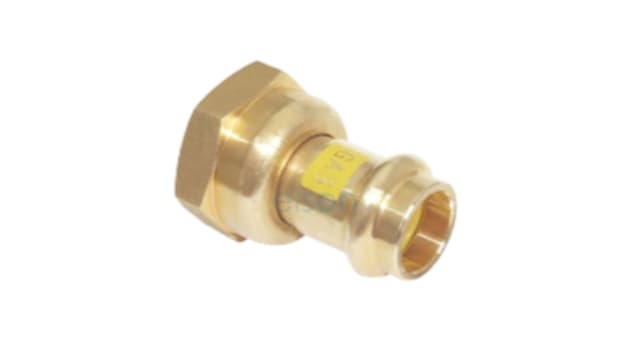 Copper Press Gas Union Loose Nut