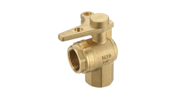 Meter Ball Valve 20mm Lockable R/A FI x FI