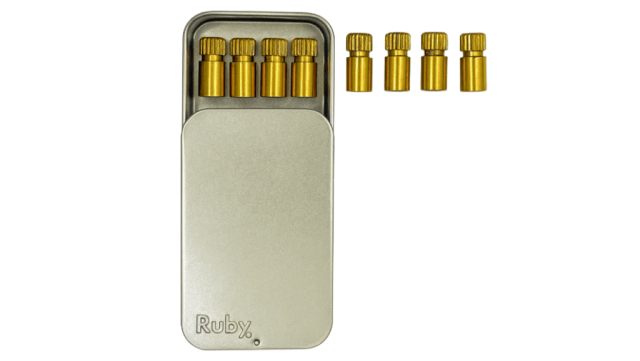 16 Spline Brass Stem 20mm M6 Top Thread 4PK