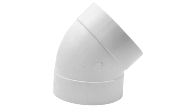 S/Water 90 x 45° F&F Bend