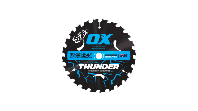 Ox Thunder Circular Saw Blade - 24 Tooth
