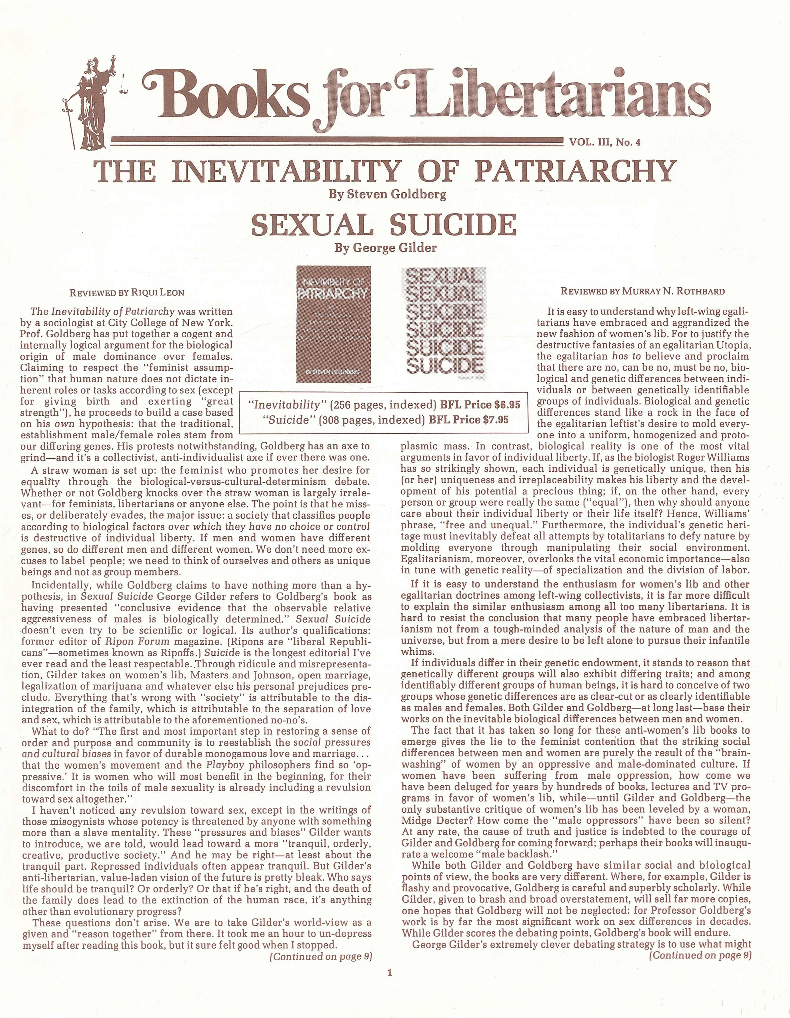 Books for Libertarians