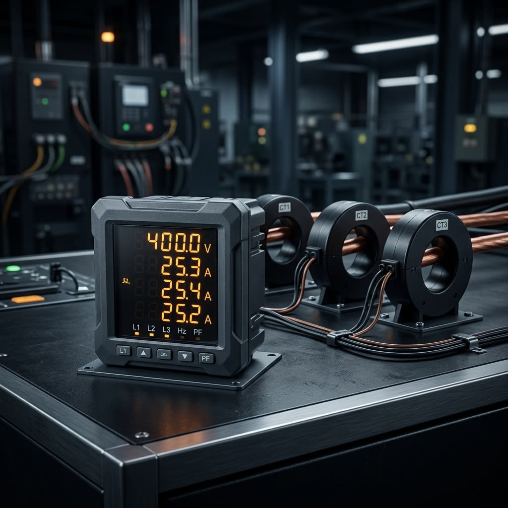 Digital Multi-Meter 400V with CTs