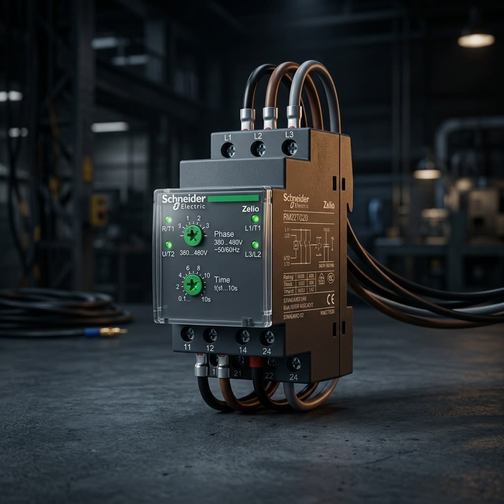 Schneider Phase Failure Relay RM22TG20