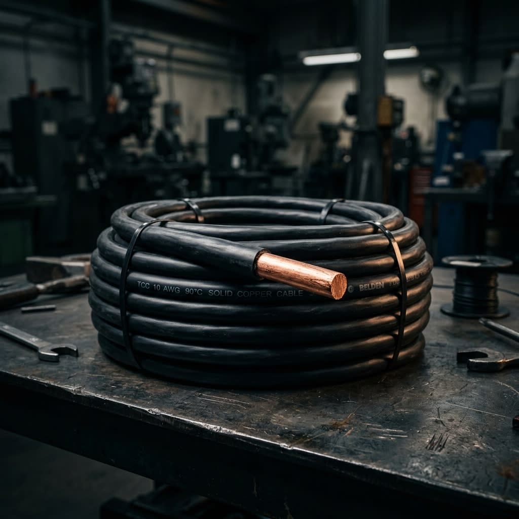 Thermoplastic Copper Cable 2x2mm