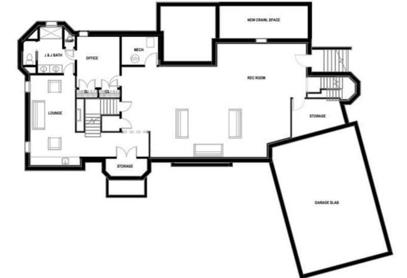 Basement Floor Plan