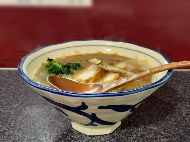 烈志笑魚油 麺香房 三く