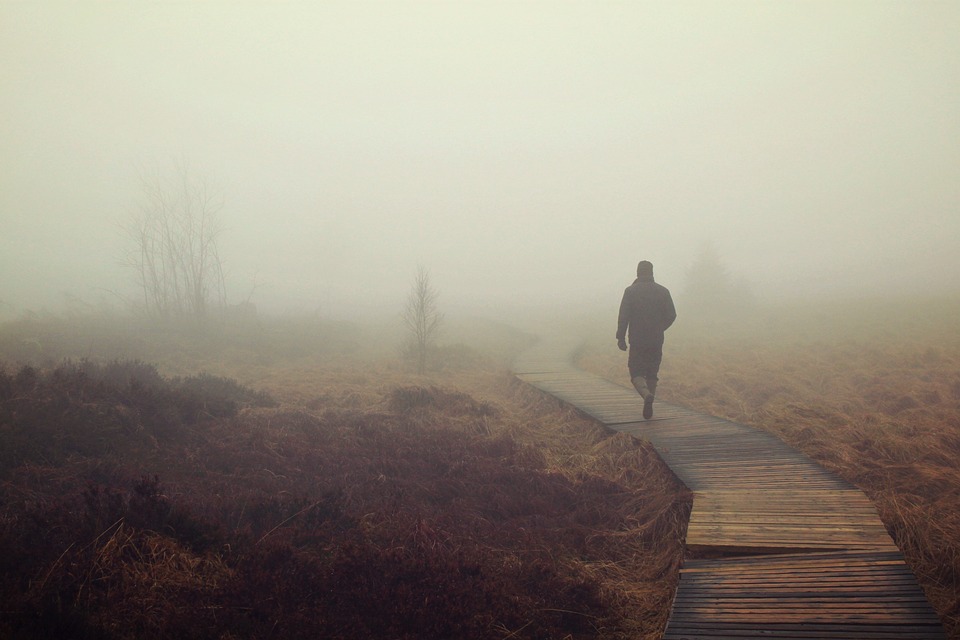 Le brouillard de mon âme.