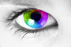 Les yeux de l'ange.
