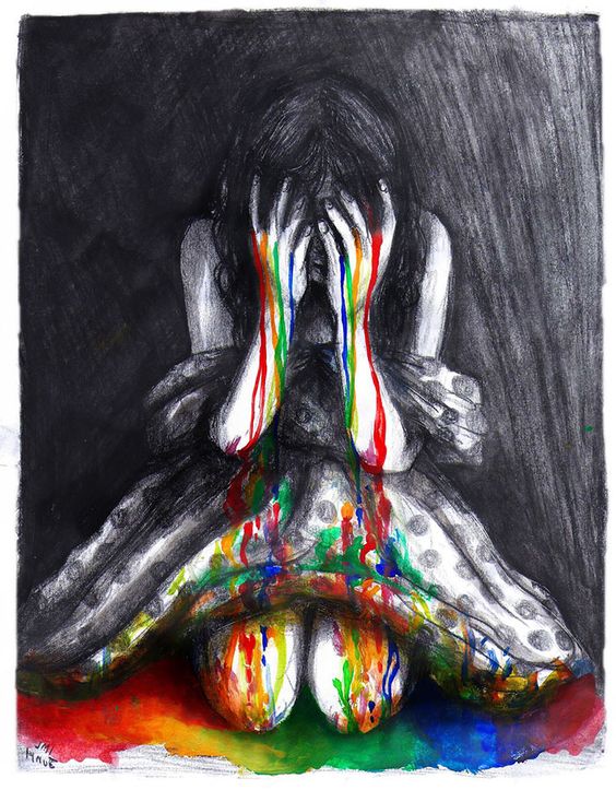 Mort colorée