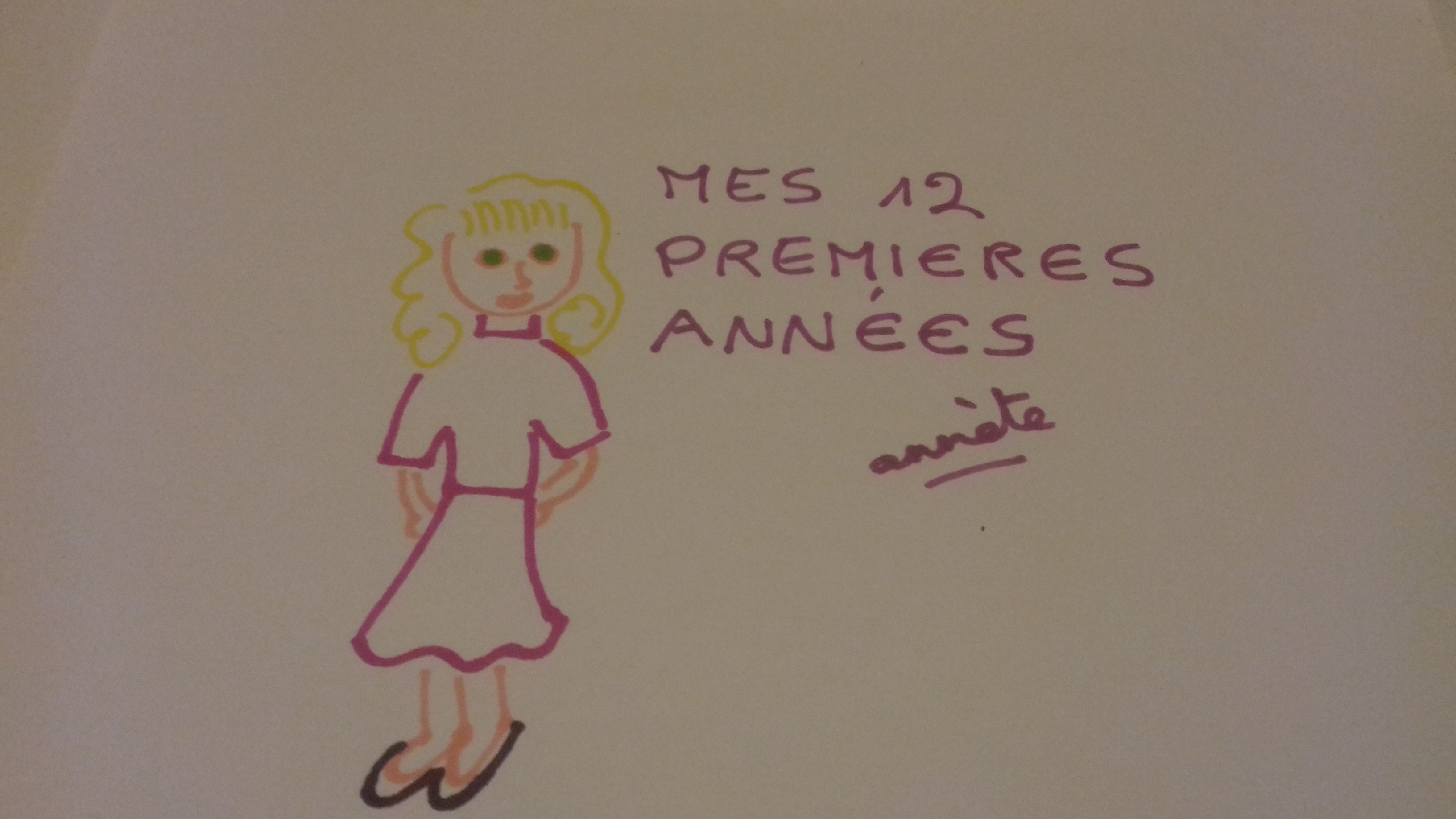 Mes 12 premières années