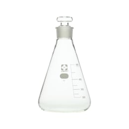 共通摺合共栓三角フラスコ 目安目盛付 500mL