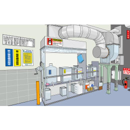 有機溶剤関係ステッカー 有機-G 10枚