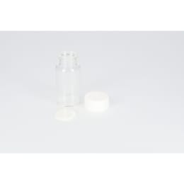 ねじ口瓶 無色 SV-15 15mL PPキャップ ソフトロンPP貼りパッキン付 50組 250508