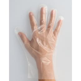 Fineファインポリ手袋II S 乳白 100入