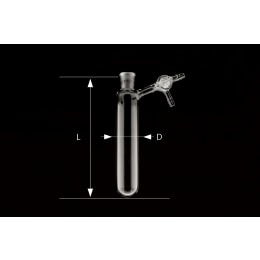 シュレンク管 円筒 300mL 24/30 コック15/35