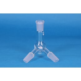 Fine共通摺合二又減圧用アダプター 吸引口φ8付 上部雌15/25 下部雄15/25×2