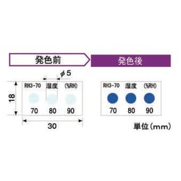 湿度インジケータ RH3-70 50枚