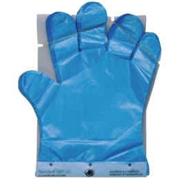 【販売終了】タッチレスディスペンサー用エアログローブ青 150×67入