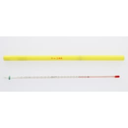 Fine赤液棒状温度計 0~200℃ 全長300mm 1℃目盛
