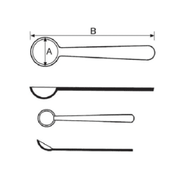 スプーン 丸型 No.1 PS 100入